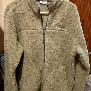 Columbia Men's Zip-Up jacket in Olive